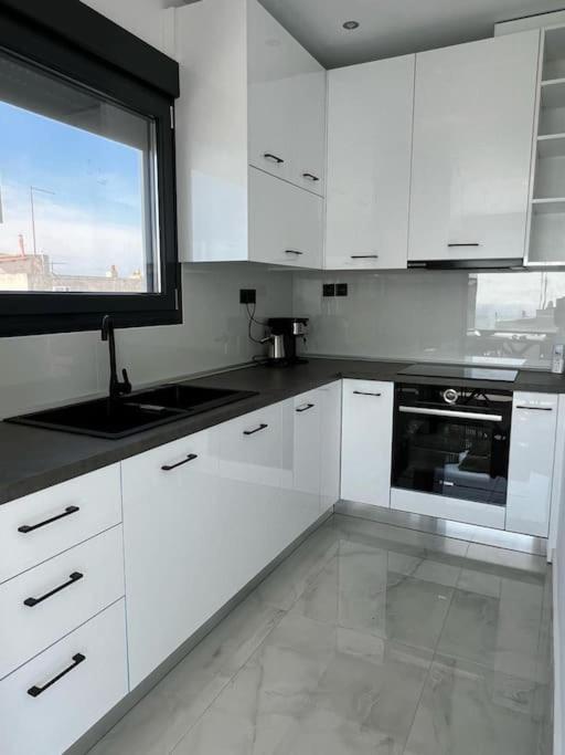 Panorama Penthouse Daire Nea Kallikrateia Dış mekan fotoğraf