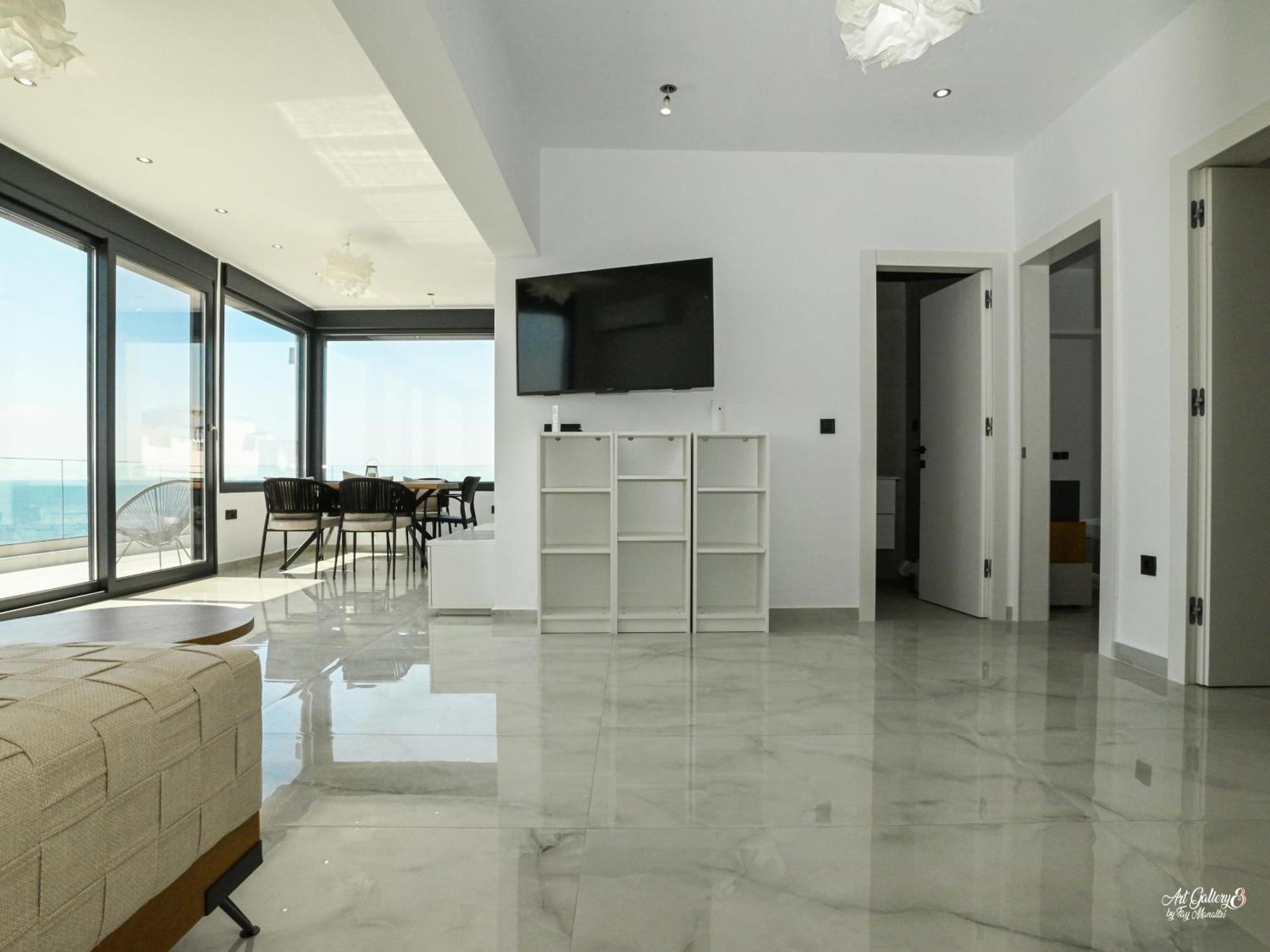 Panorama Penthouse Daire Nea Kallikrateia Dış mekan fotoğraf