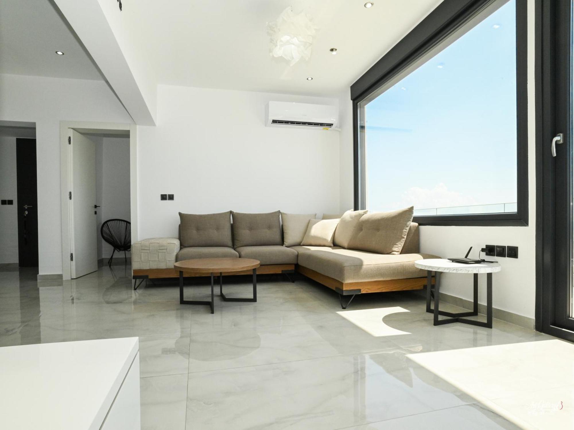 Panorama Penthouse Daire Nea Kallikrateia Dış mekan fotoğraf
