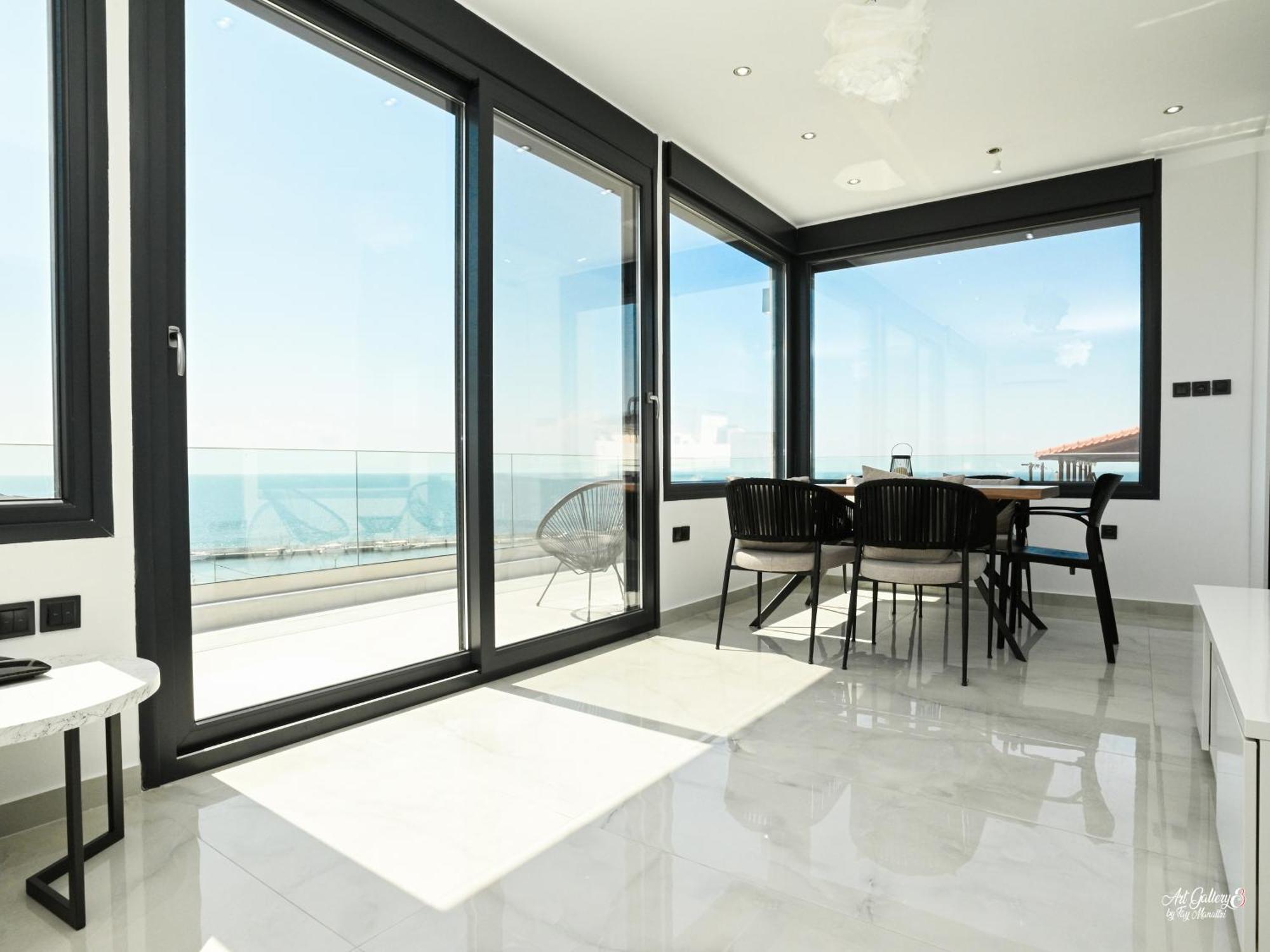 Panorama Penthouse Daire Nea Kallikrateia Dış mekan fotoğraf