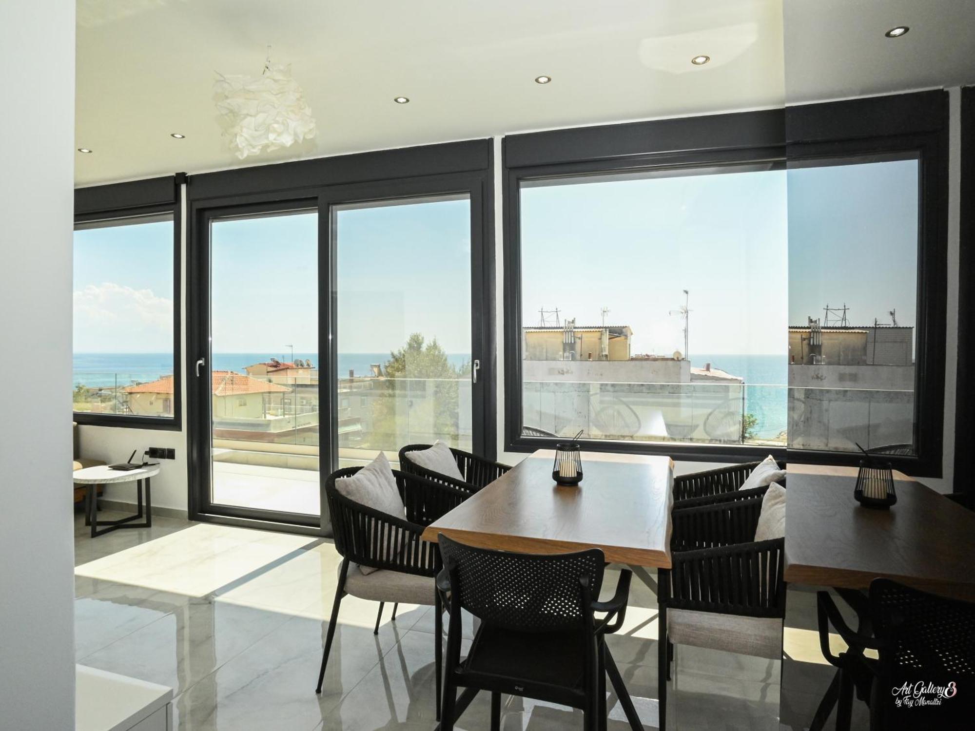 Panorama Penthouse Daire Nea Kallikrateia Dış mekan fotoğraf