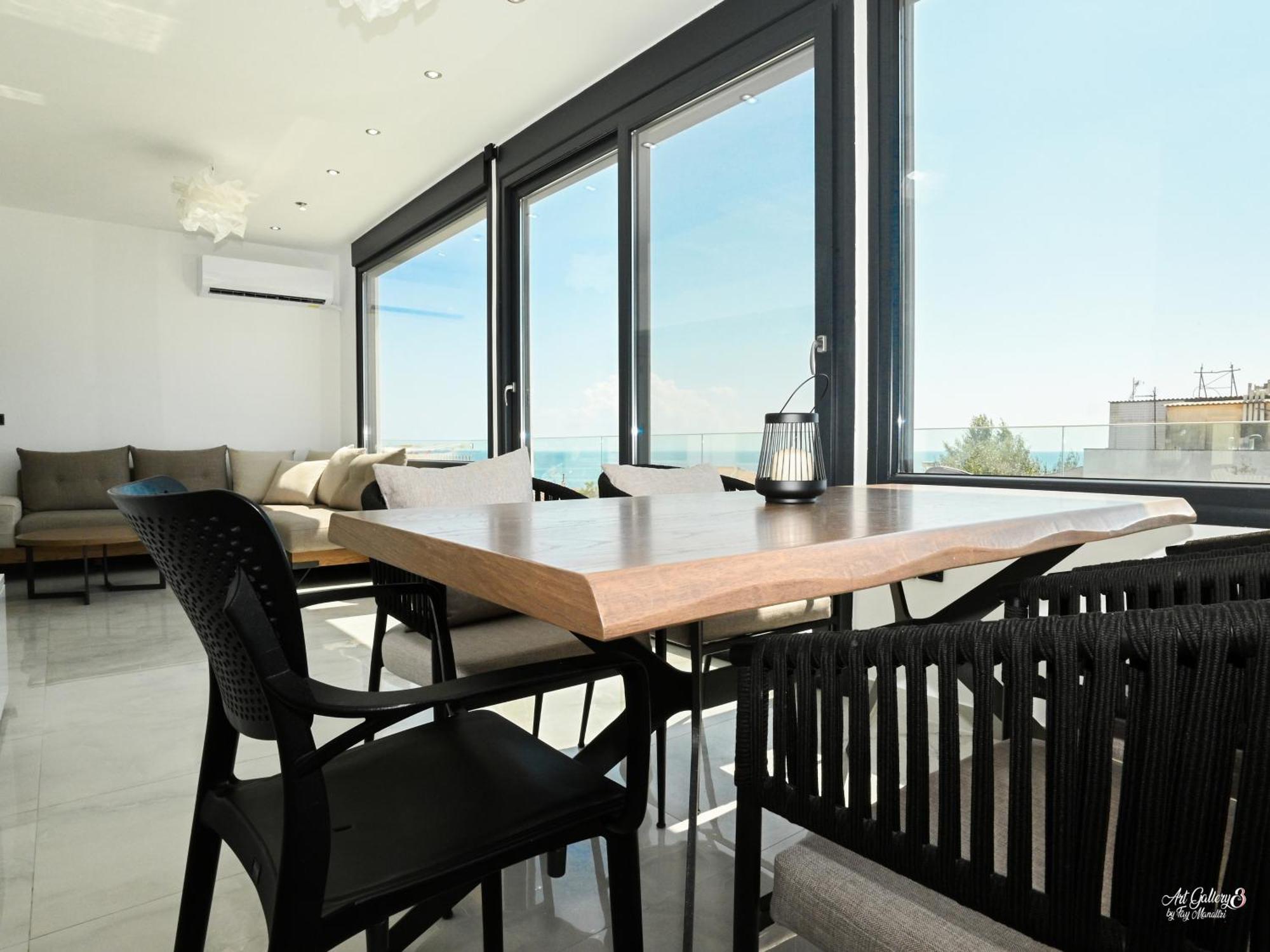 Panorama Penthouse Daire Nea Kallikrateia Dış mekan fotoğraf