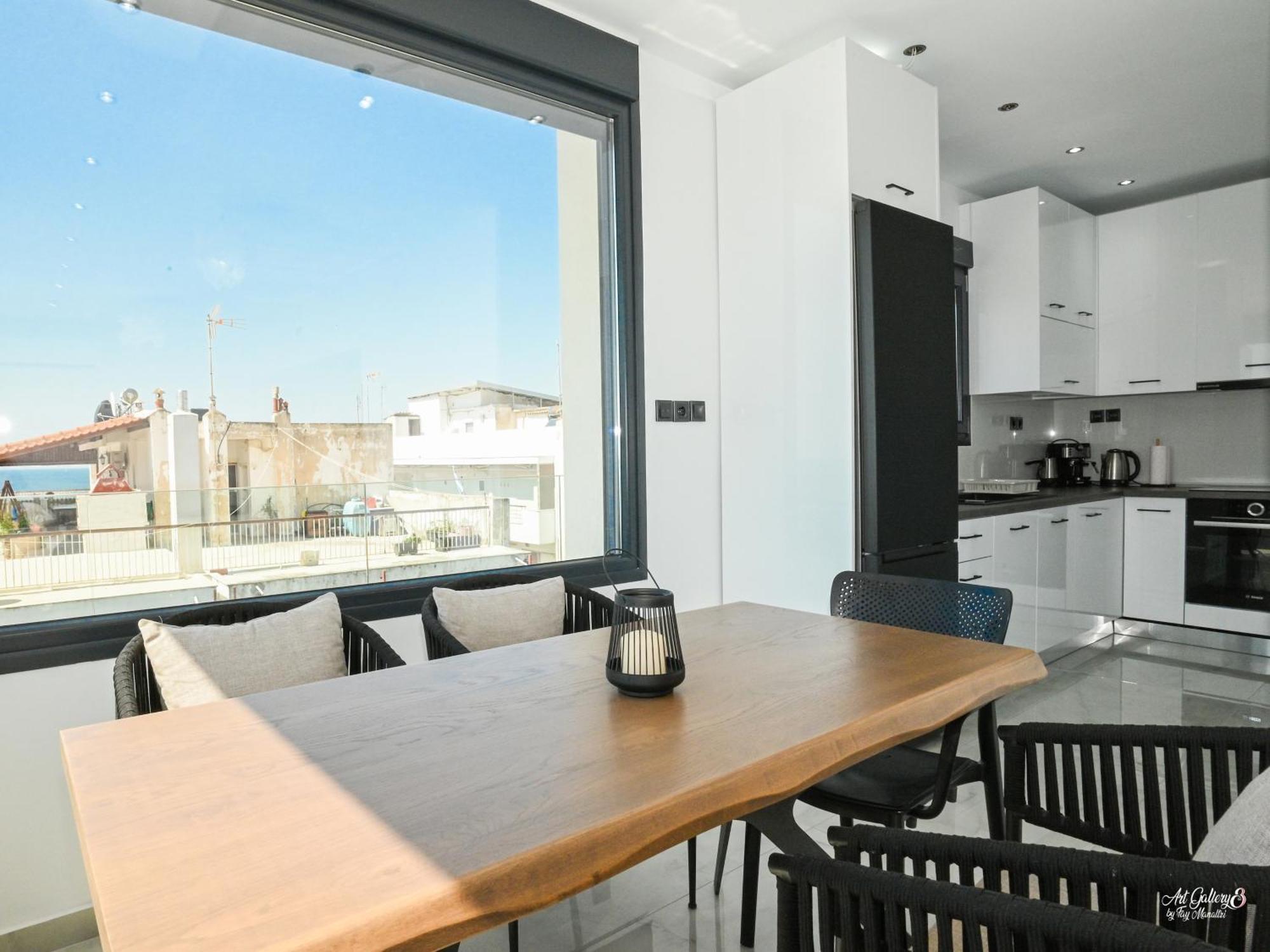 Panorama Penthouse Daire Nea Kallikrateia Dış mekan fotoğraf