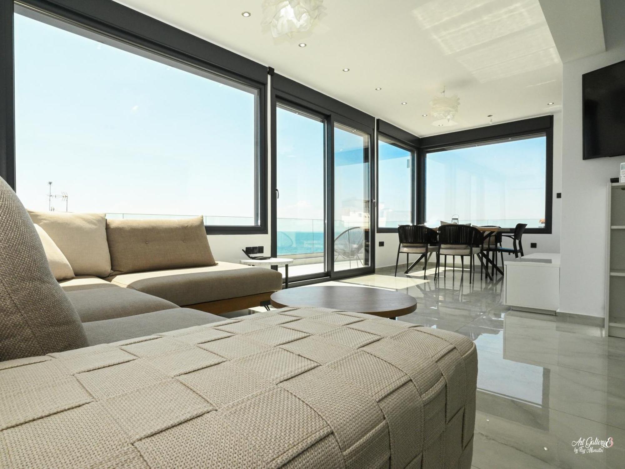 Panorama Penthouse Daire Nea Kallikrateia Dış mekan fotoğraf