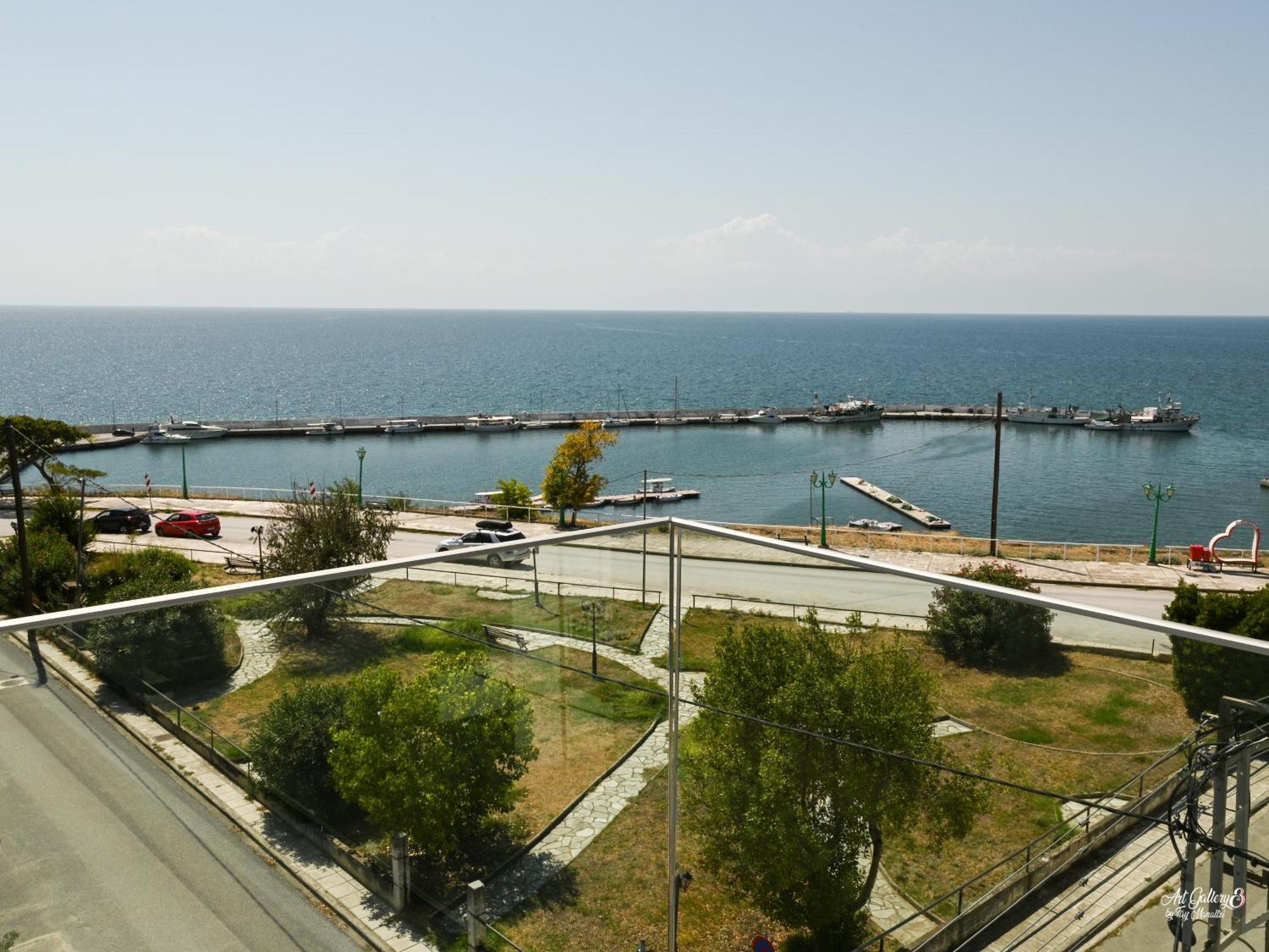 Panorama Penthouse Daire Nea Kallikrateia Dış mekan fotoğraf